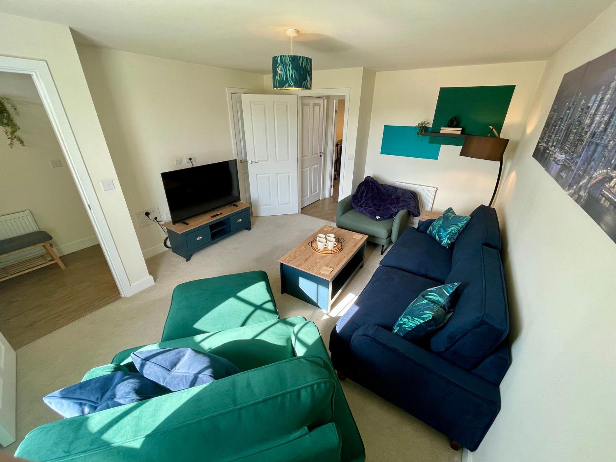 Apartment 3-bedroom Luxury With Free Parking Market Harborough