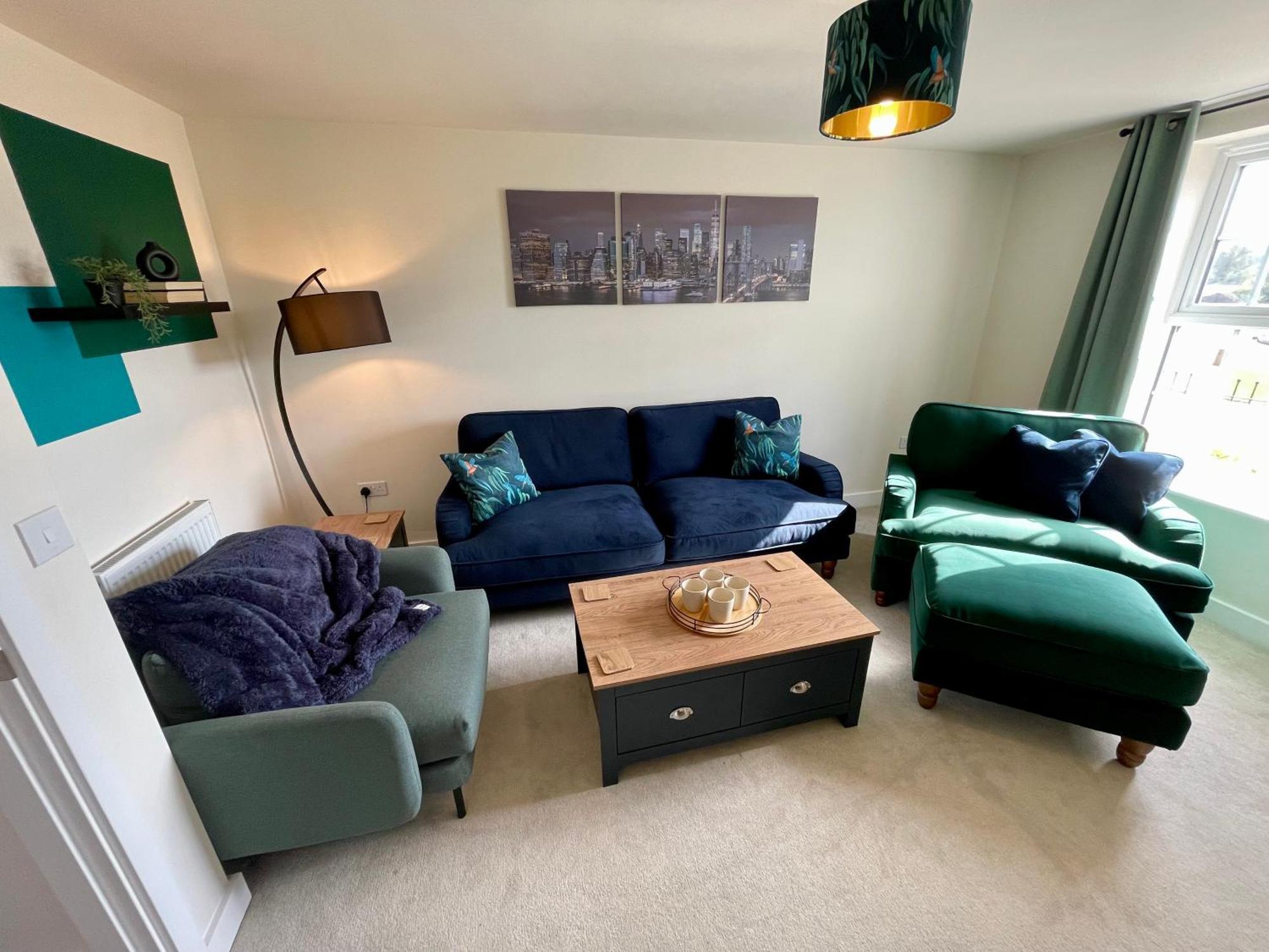 3-bedroom Luxury With Free Parking Market Harborough
